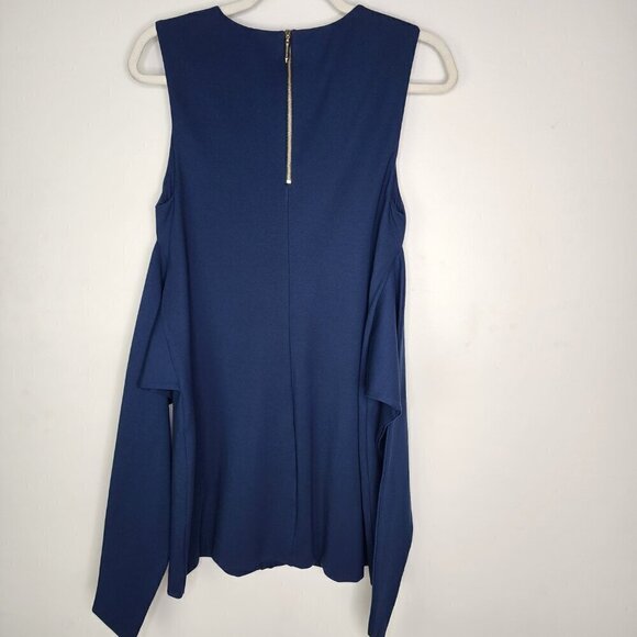 Ted Baker Papron Colour By Numbers Waist Tie Dress Navy US Size 6/ Ted Size 2 - Picture 9 of 14